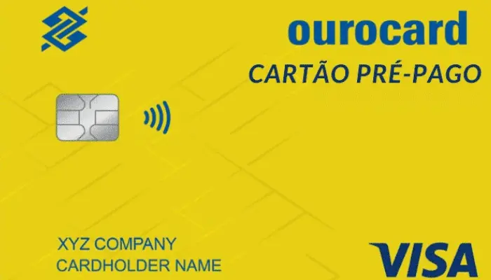 Cartão de credito Cartão Ourocard Pré-Pago