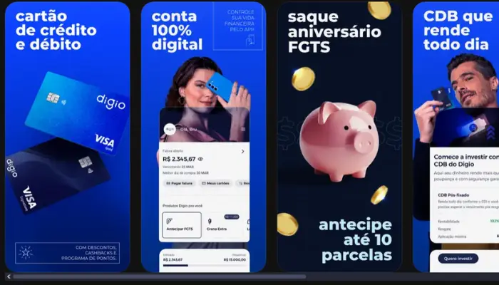 Cartão de credito Cartão Digio